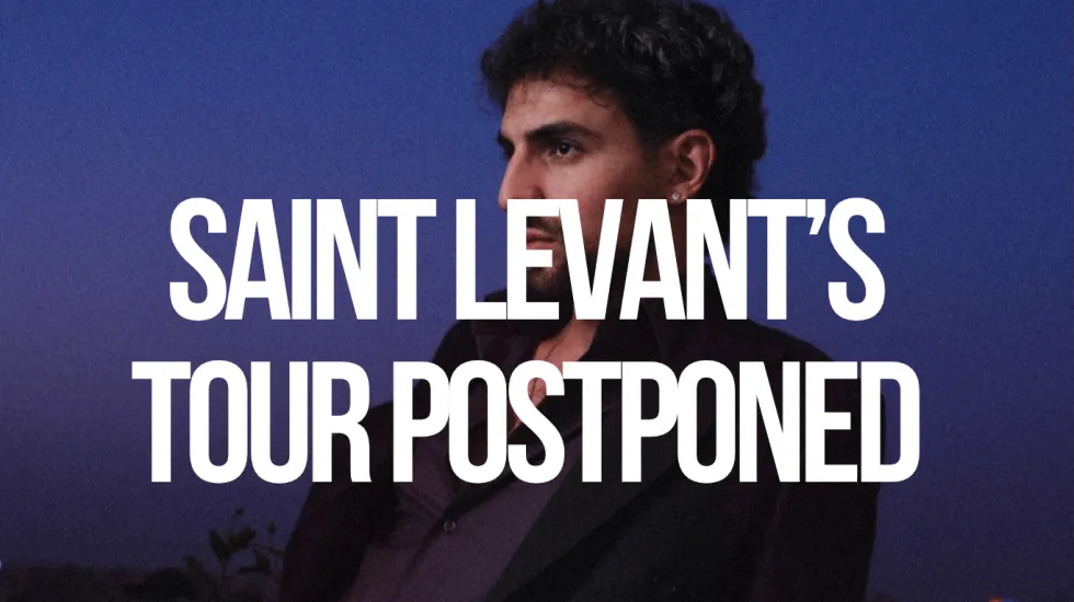 saint levant postponed tour